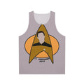 Lt. Commander Data from Star Trek The Next Generation Unisex Tank Top