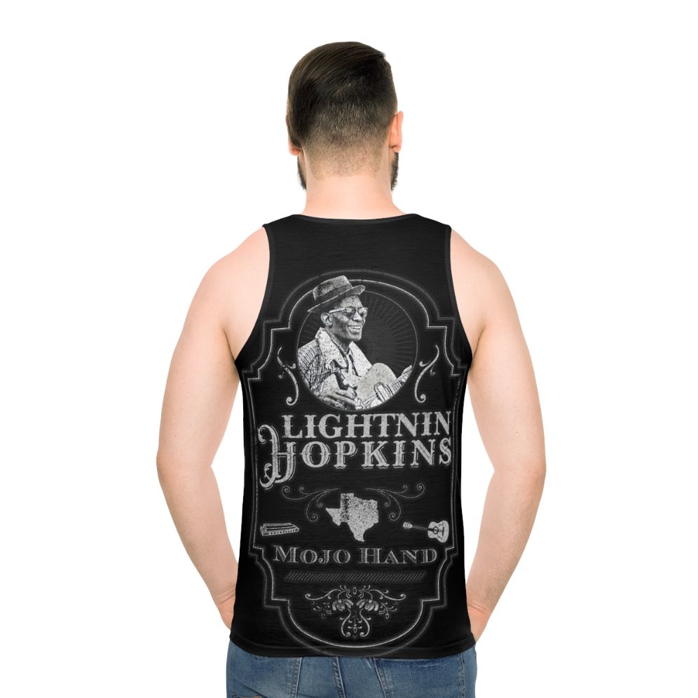 Lightnin Hopkins Tribute Unisex Blues Music Tank Top