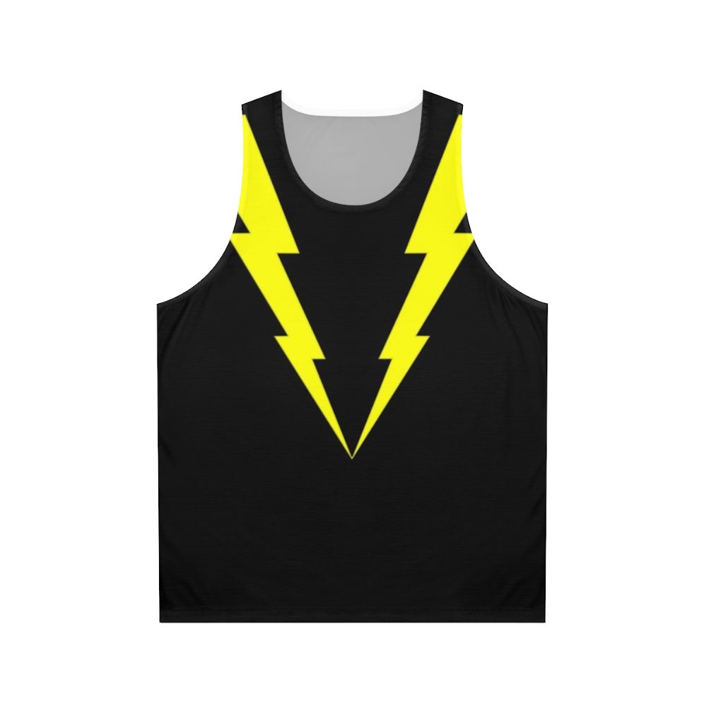 Lightning bolt unisex tank top
