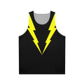Lightning bolt unisex tank top