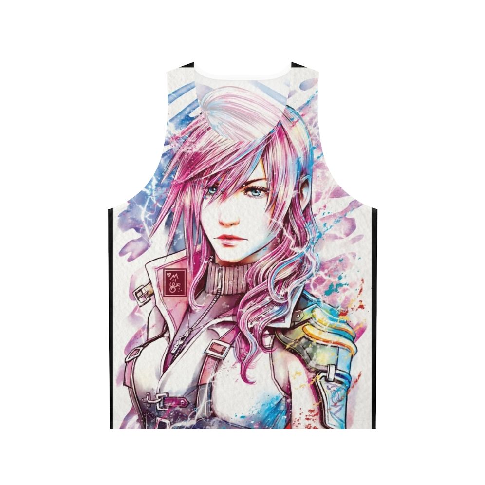 Lightning inspired unisex tank top