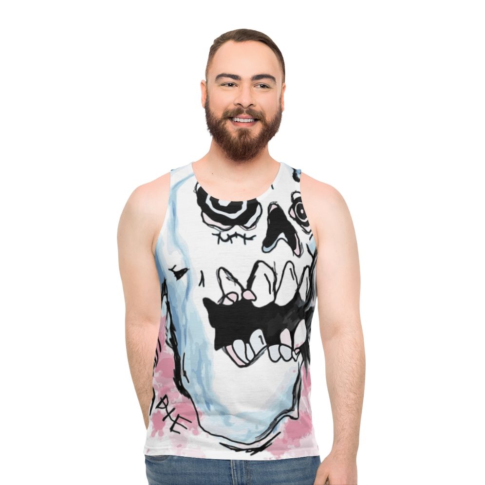 Lil Peep Die Skull Unisex Tank Top
