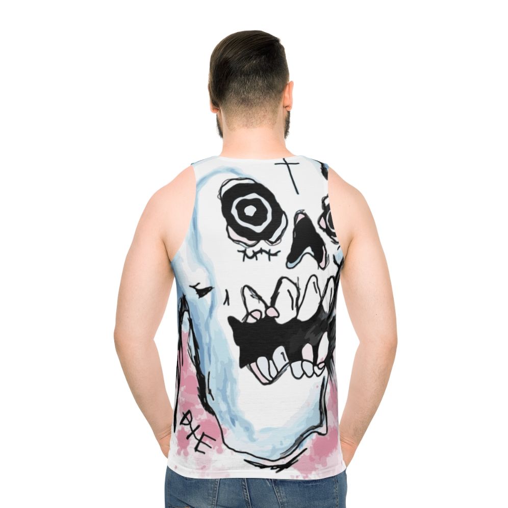 Lil Peep Die Skull Unisex Tank Top