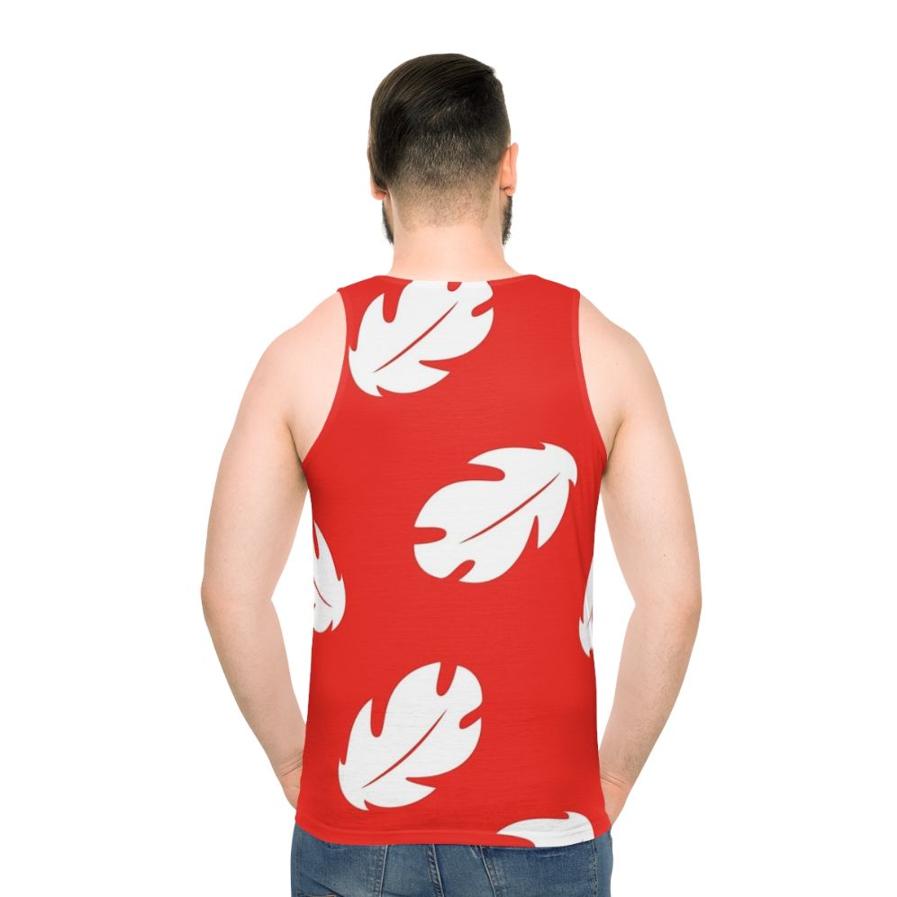 Lilo and Stitch floral unisex tank top