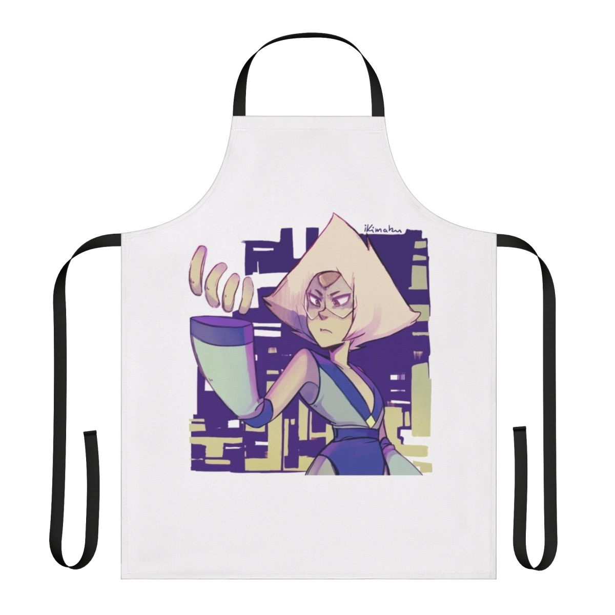 Limb Enhancers Inspired Apron featuring the character Peridot from Steven Universe