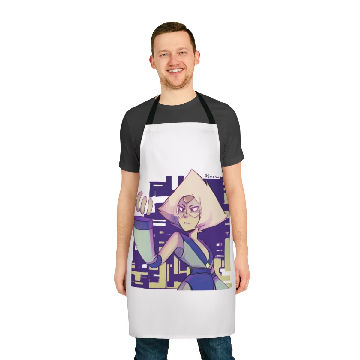Limb Enhancers Inspired Apron featuring the character Peridot from Steven Universe