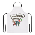 Limoncello-inspired apron with Conan O'Brien-themed design
