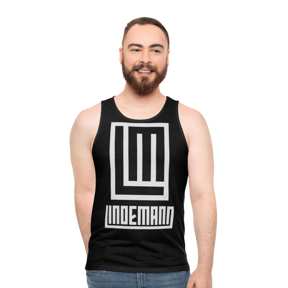 Unisex Lindemann Industrial Metal Tank Top