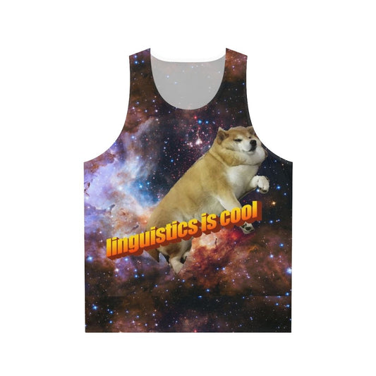 Linguistics Doggo Aesthetic Unisex Tank Top