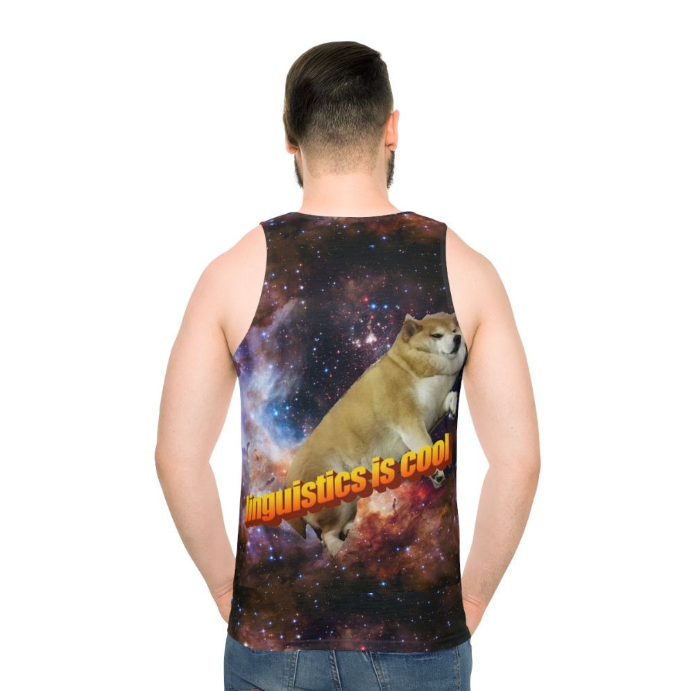 Linguistics Doggo Aesthetic Unisex Tank Top