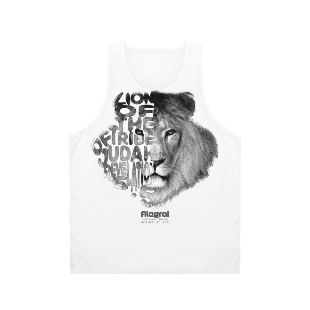 Lion of Judah Christian Unisex Tank Top