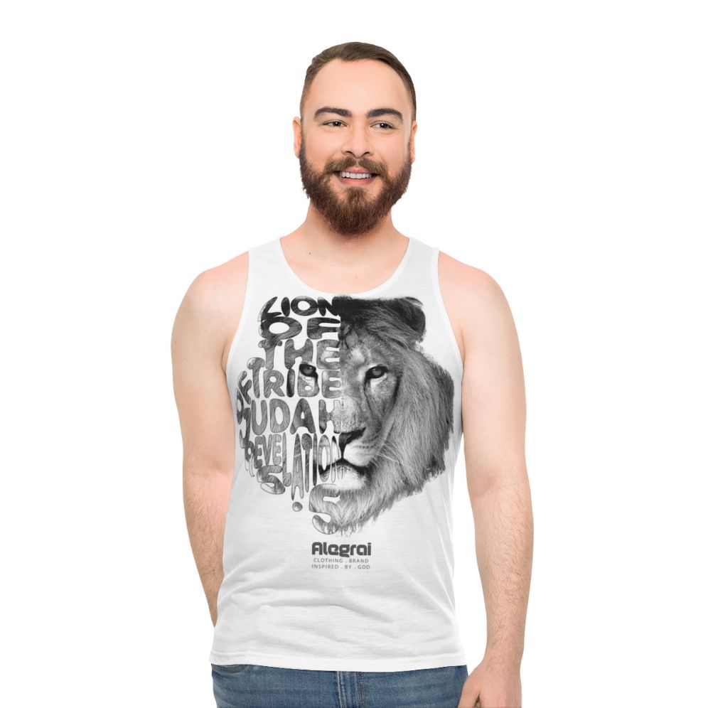 Lion of Judah Christian Unisex Tank Top