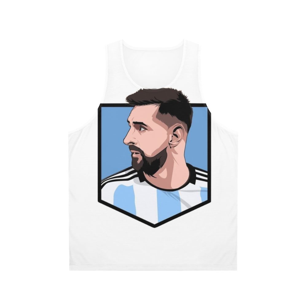 Lionel Messi Argentina National Team Soccer Jersey Tank Top