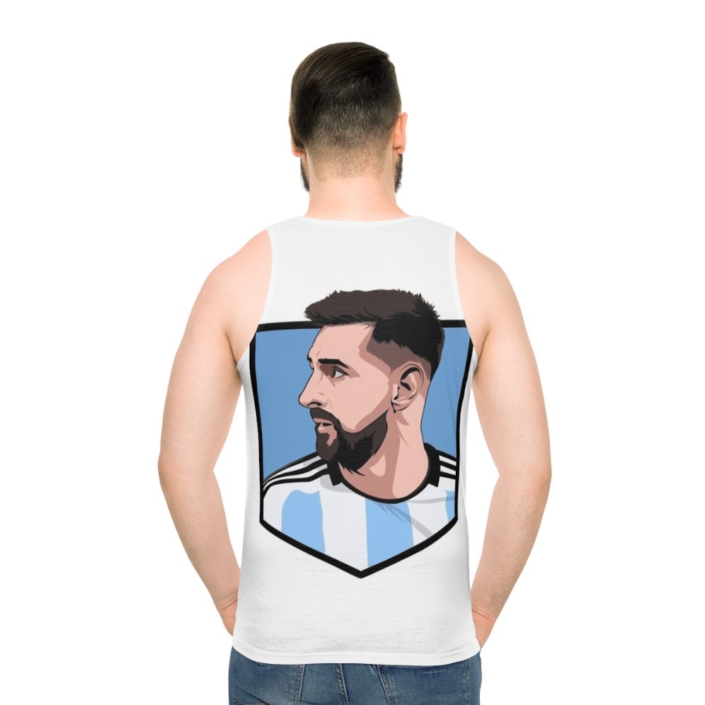 Lionel Messi Argentina National Team Soccer Jersey Tank Top