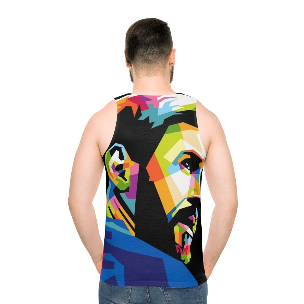Lionel Messi WPAP Art Unisex Tank Top