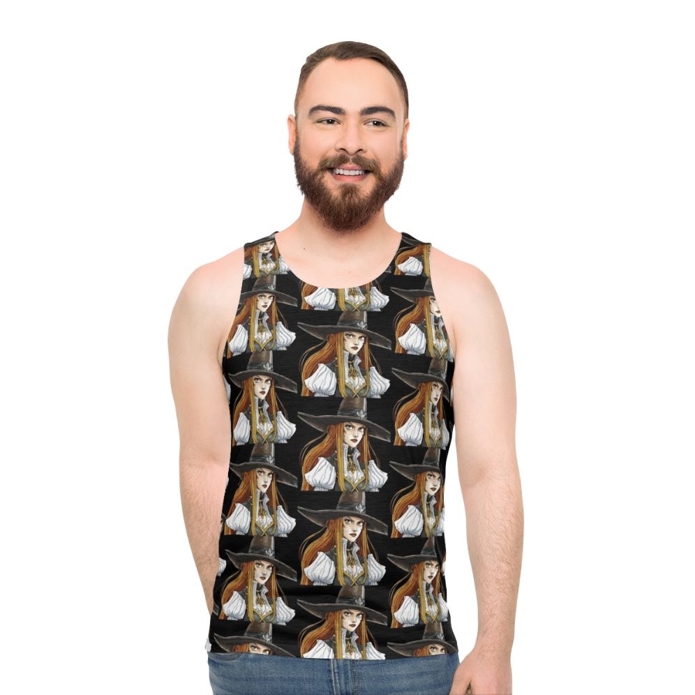 Lisa, Mother of Alucard Castlevania Unisex Tank Top