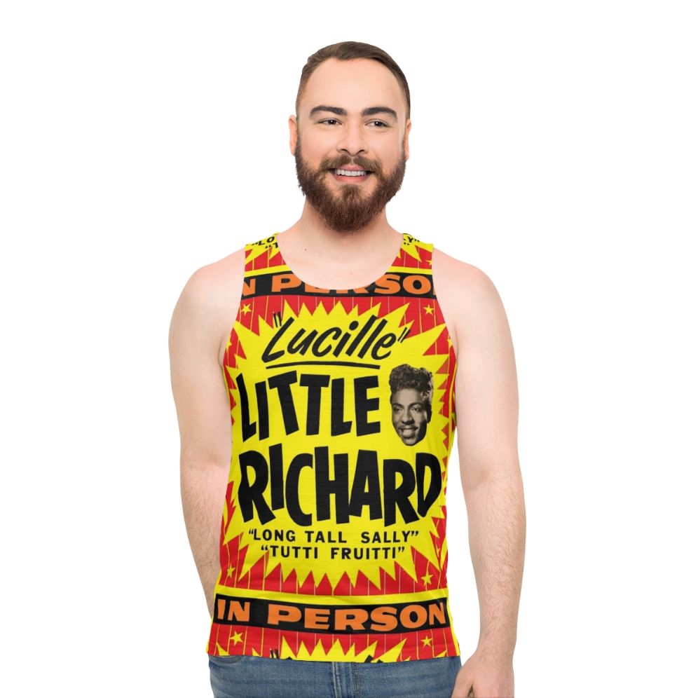 Little Richard Unisex Rock N Roll Tank Top