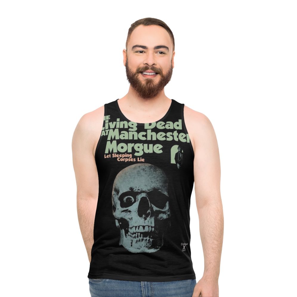 The Living Dead at Manchester Morgue Unisex Tank Top