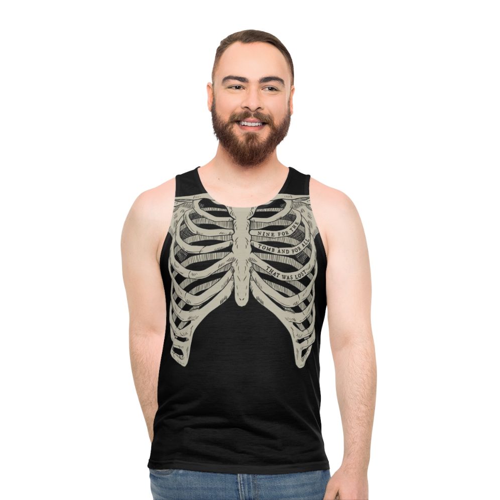 Locked Tomb Ribcage Unisex Skeleton Tank Top