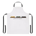 Locomotive Engineer's Apron with Steam Engine Design
