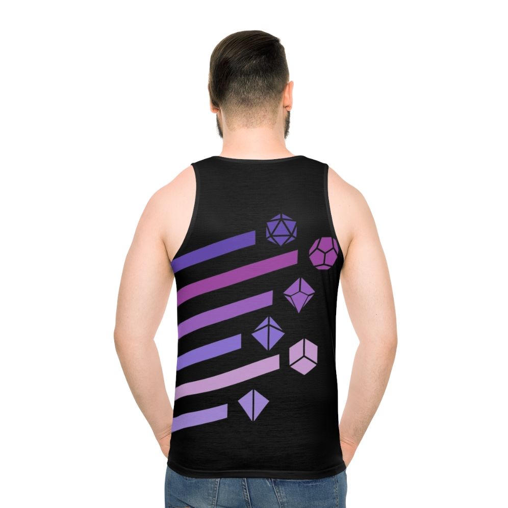 Lofi Aesthetic Tabletop RPG Dice Unisex Tank Top