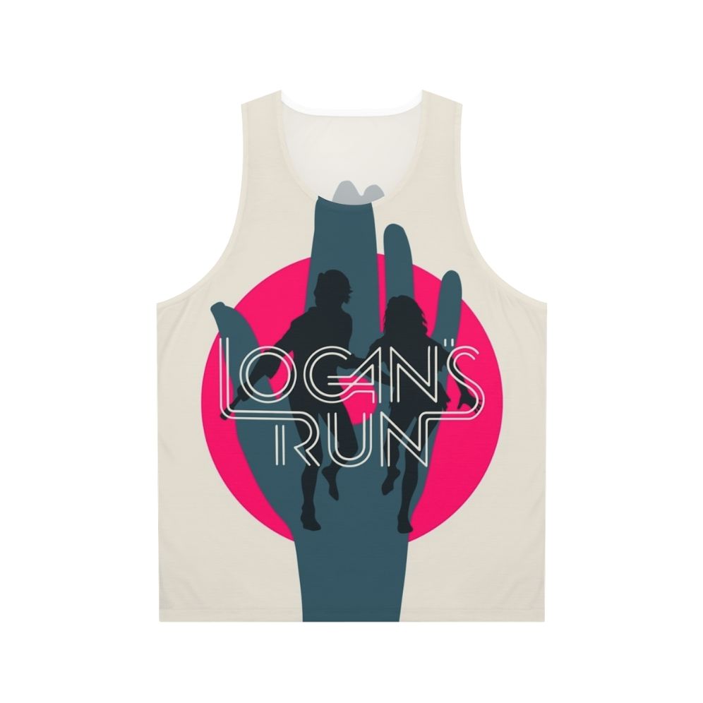 Logan's Run 1970s Sci-Fi Unisex Tank Top