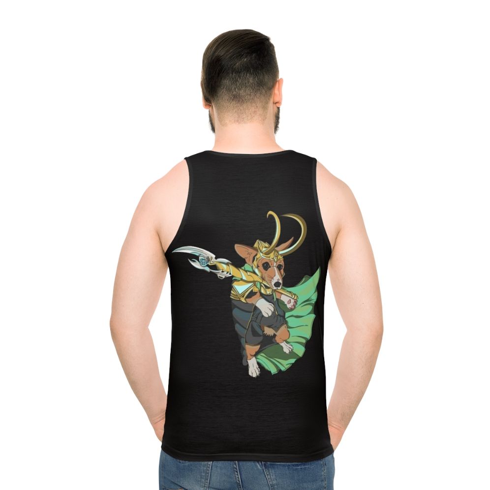 Loki Corgi Asgard Unisex Tank Top