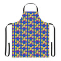 Colorful illustration of Lola from the Netflix animated series Big Mouth, printed on a high-quality apron.