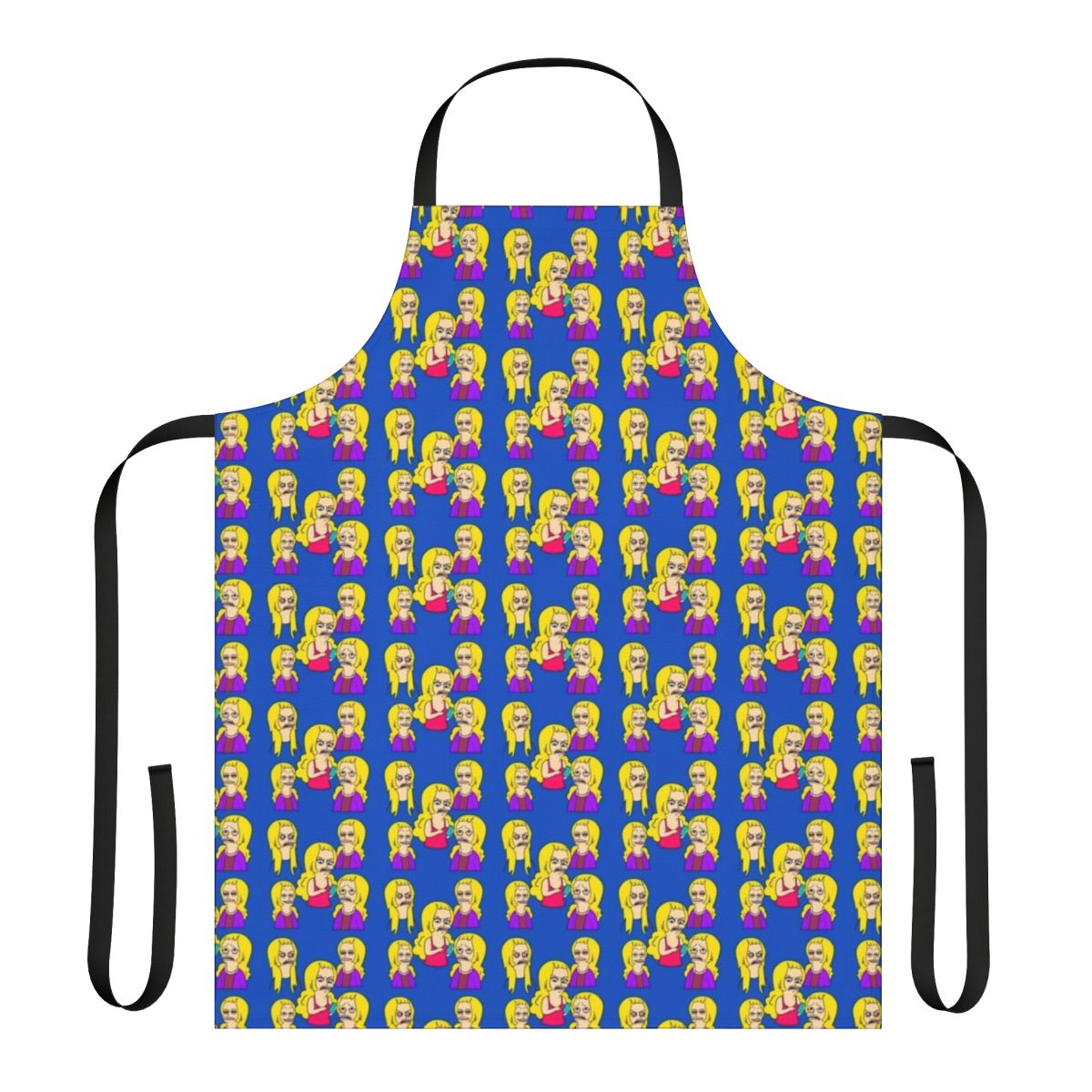 Colorful illustration of Lola from the Netflix animated series Big Mouth, printed on a high-quality apron.
