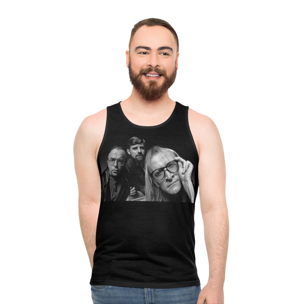 Lone Gunmen X-Files Grunge Style Unisex Tank Top