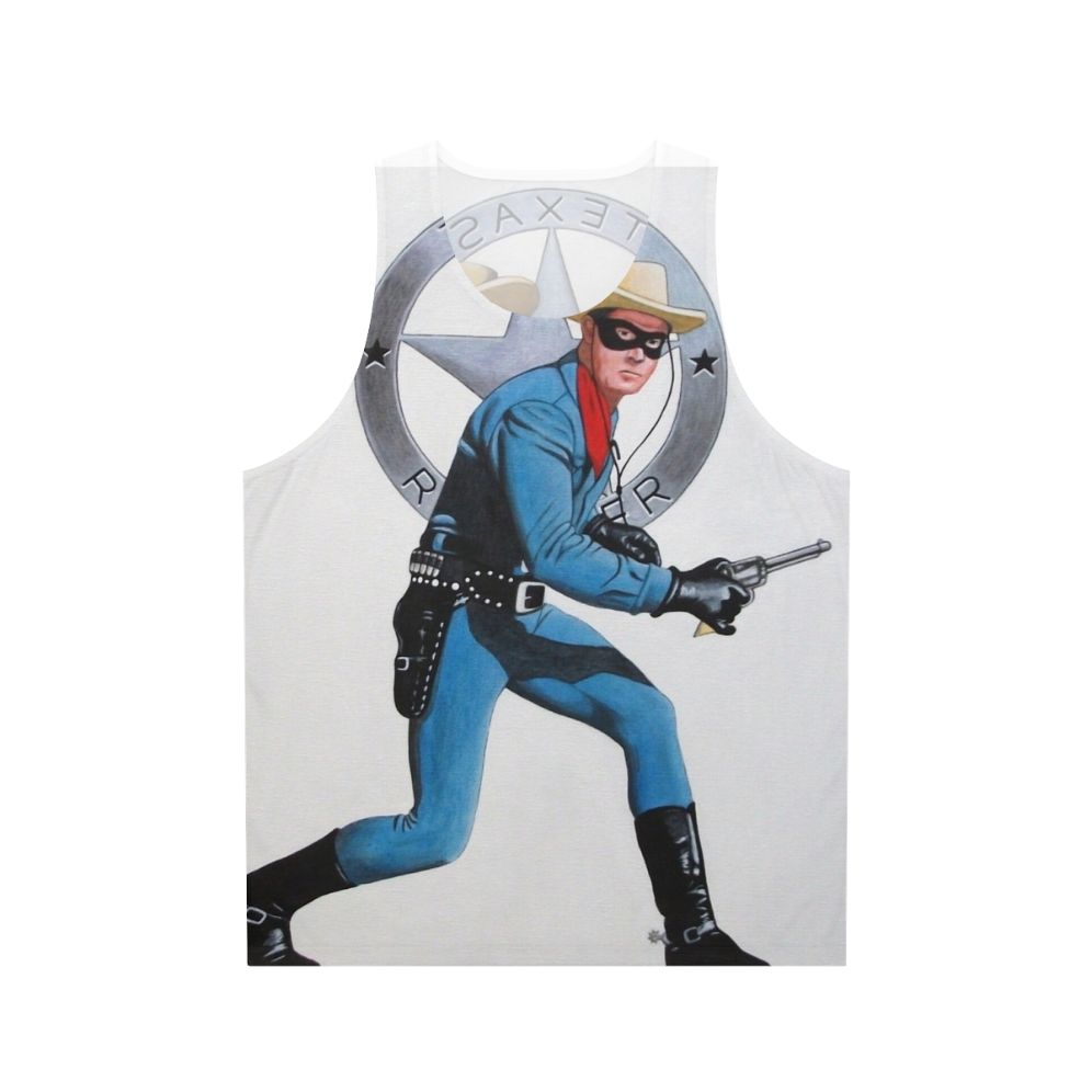 Lone Ranger Clayton Moore Unisex Superhero Tank Top