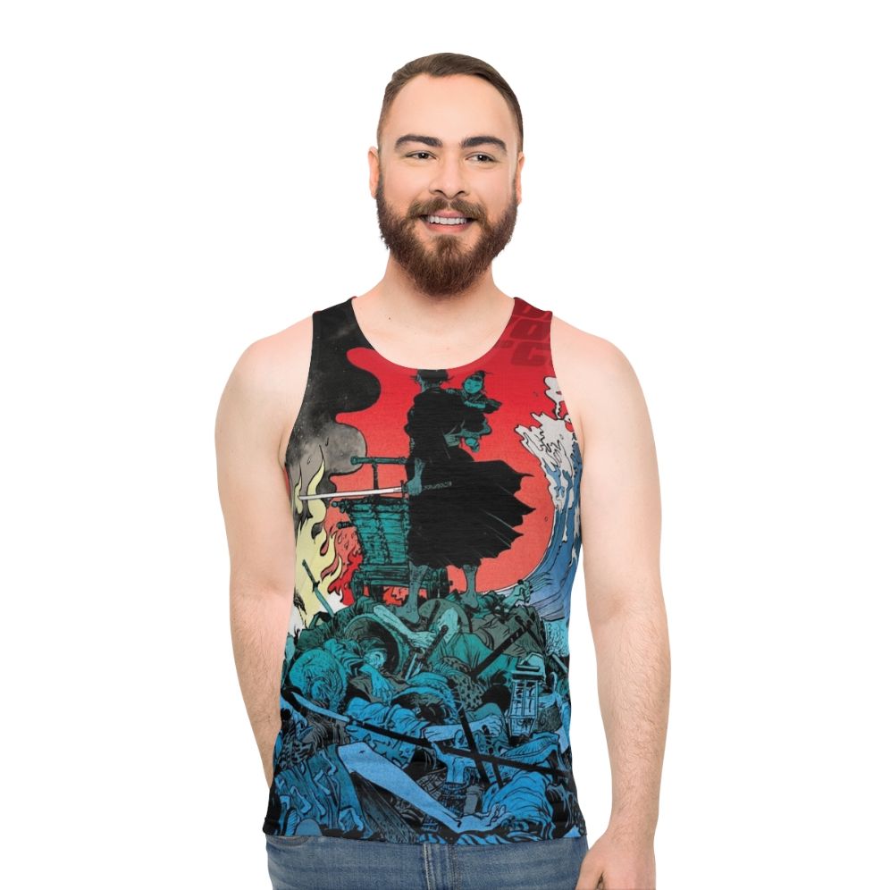 Lone Wolf and Cub Unisex Tank Top