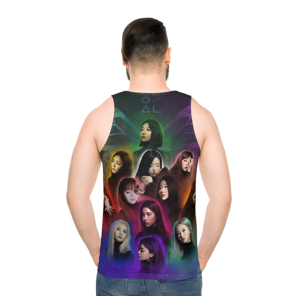 Loona butterfly fanart kpop unisex tank top