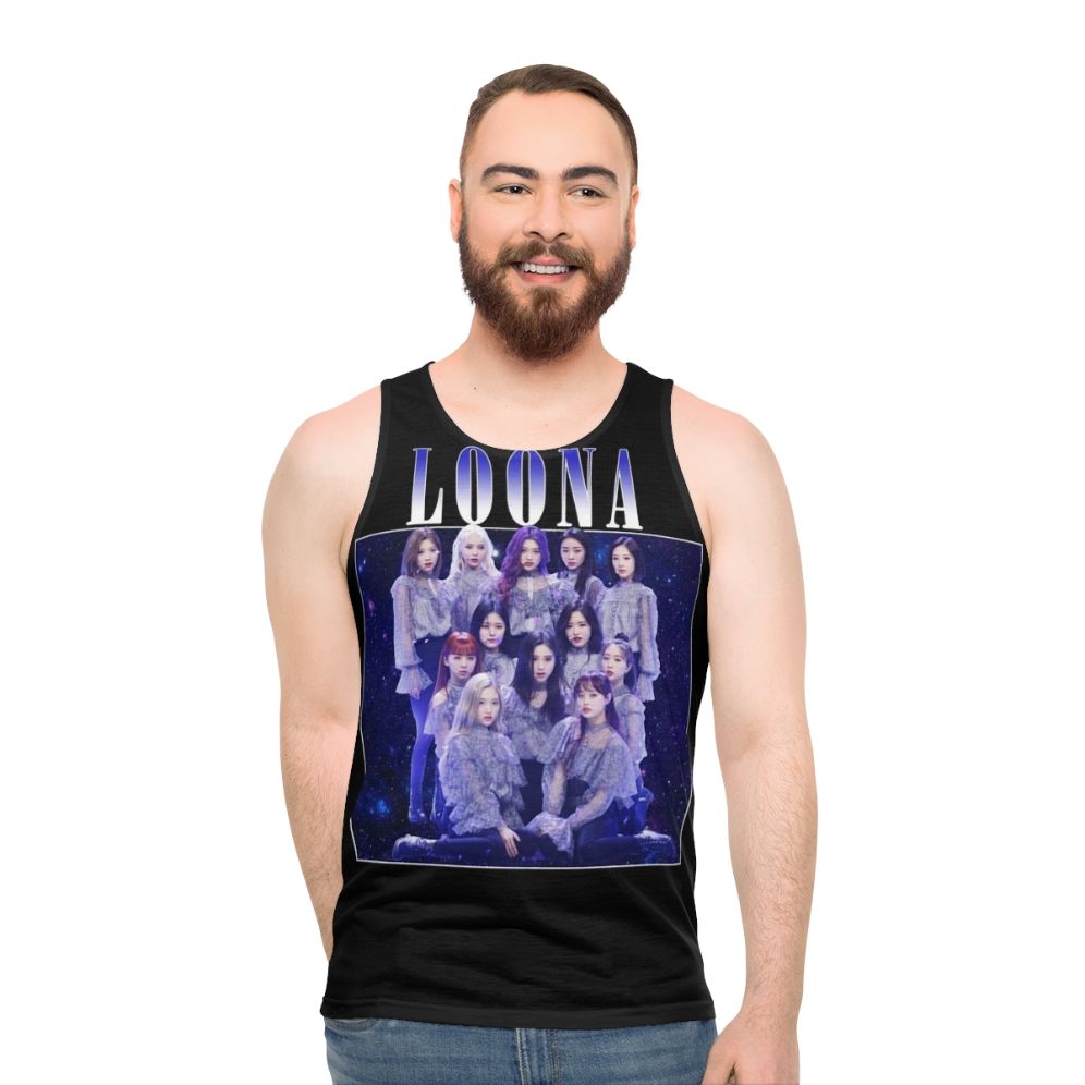 Loona Vintage Retro Unisex K-Pop Tank Top