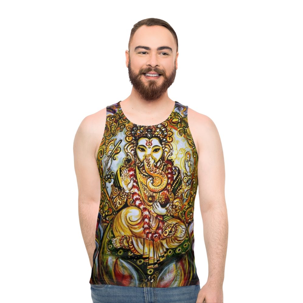 Lord Ganesha Unisex Tank Top