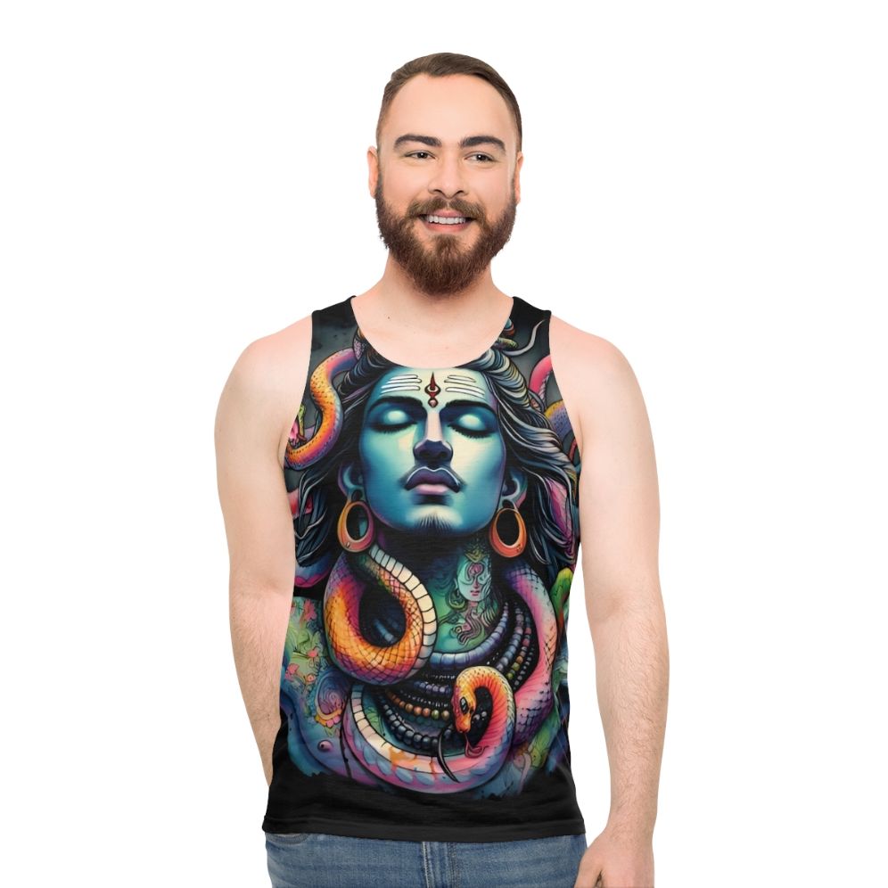 Lord Shiva Unisex Tank Top