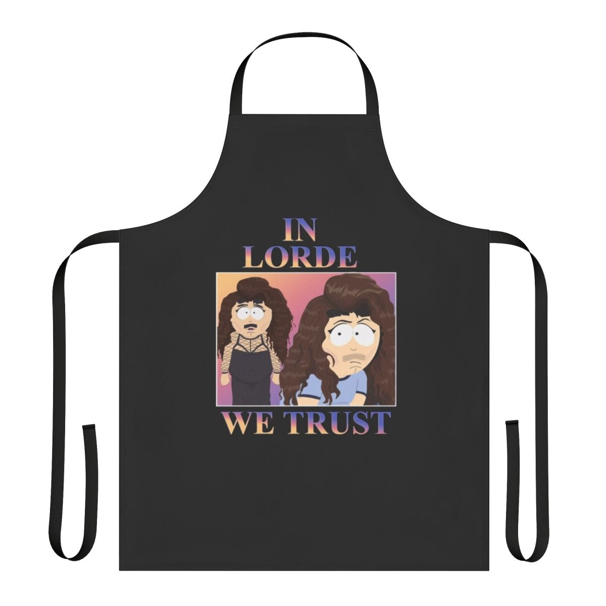 Lorde inspired South Park themed apron with Randy Marsh