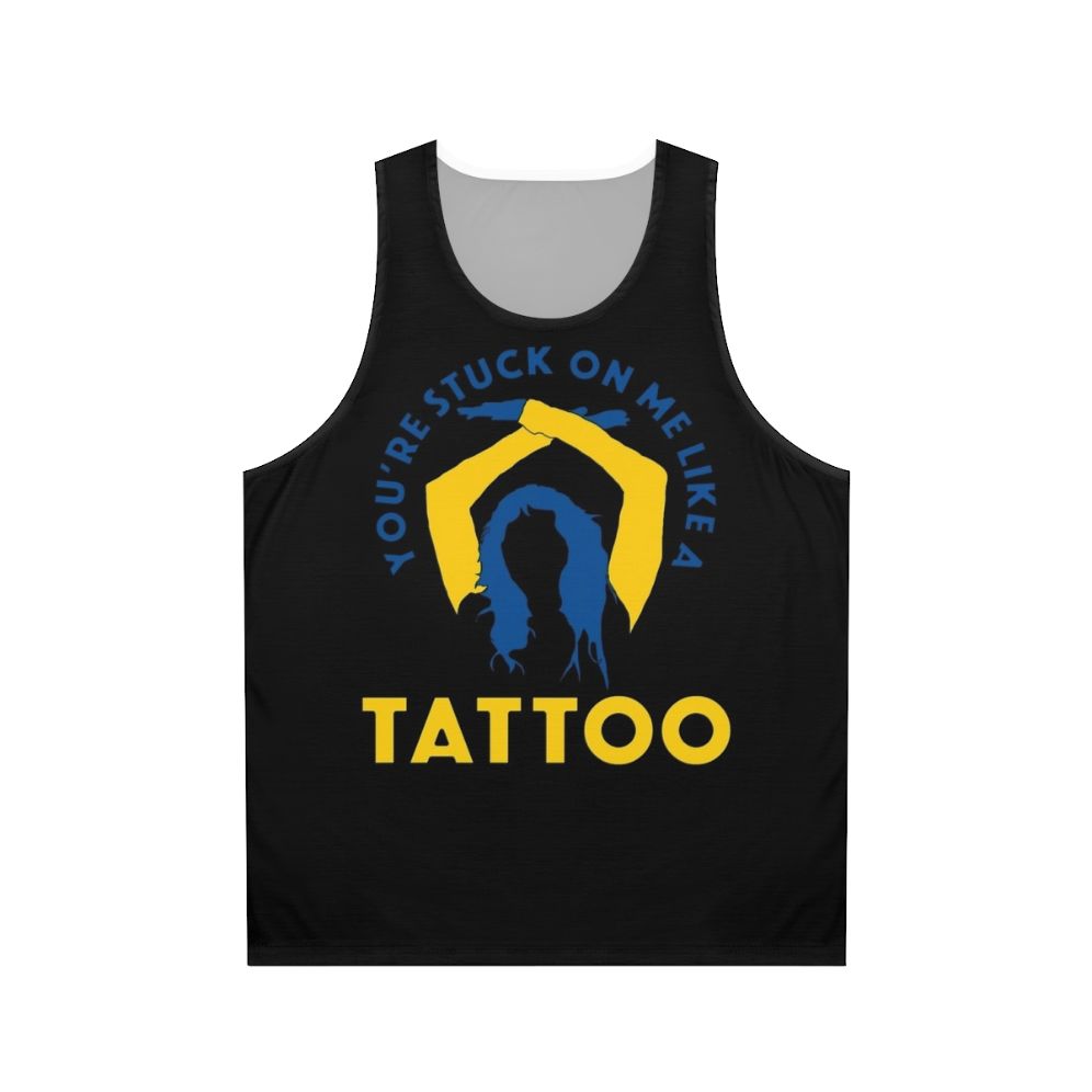 Loreen Eurovision 2023 Unisex Tank Top with Tattoo Design