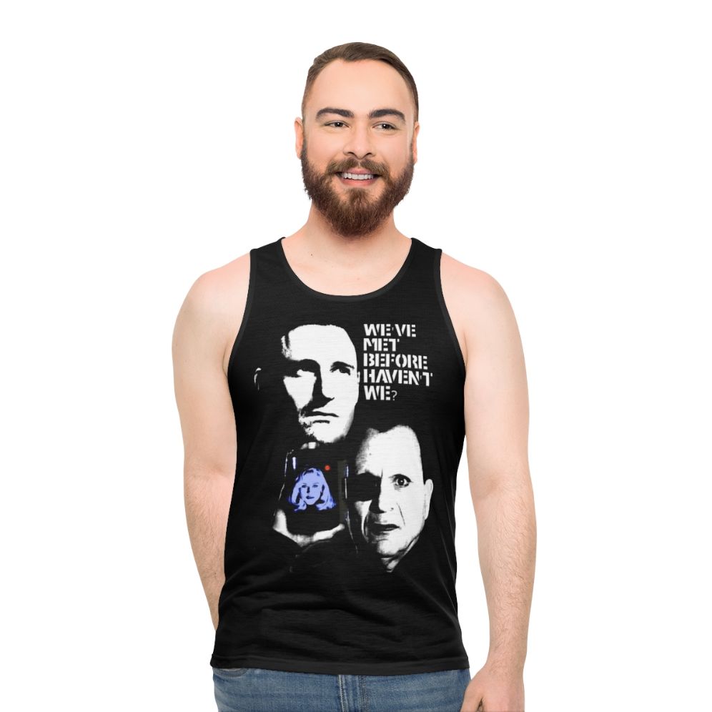 Lost Highway Unisex Tank Top featuring David Lynch's iconic imagery