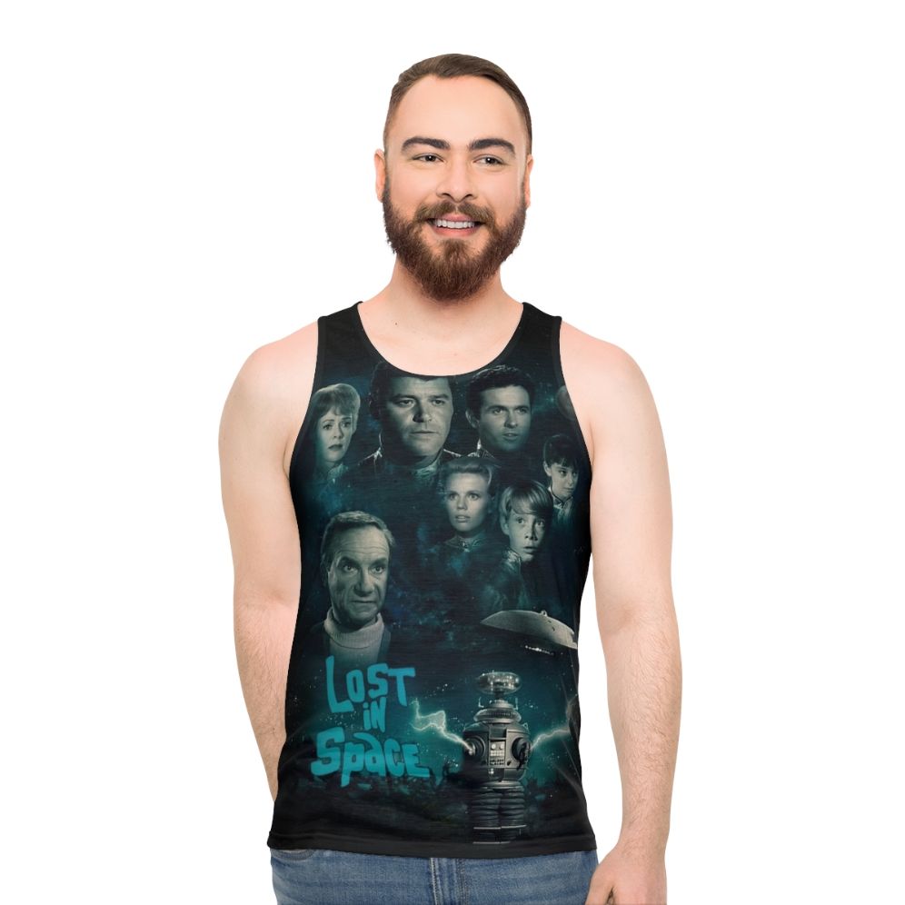 Lost in Space 2 unisex graphic tank top