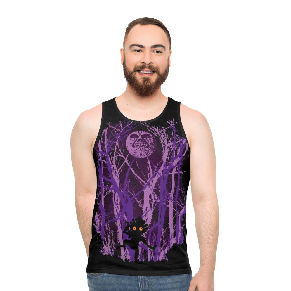 Unisex "Lost In The Woods" nature-inspired tank top