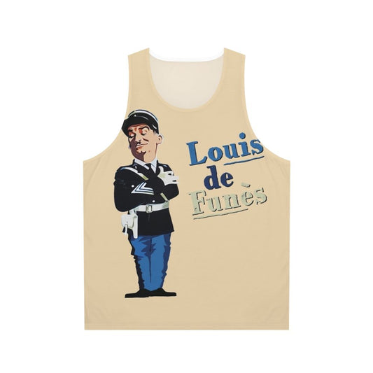 Unisex Louis de Funes Comedy Movie Tank Top