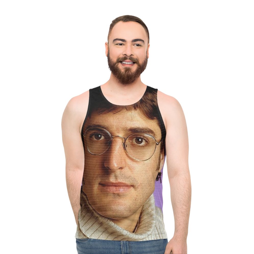 Louis Theroux Retro Unisex Tank Top