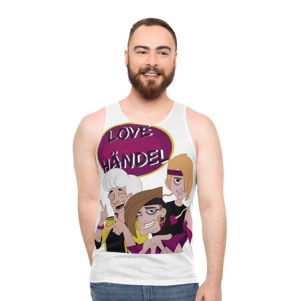 Love Handel Unisex 80s Cartoon Tank Top