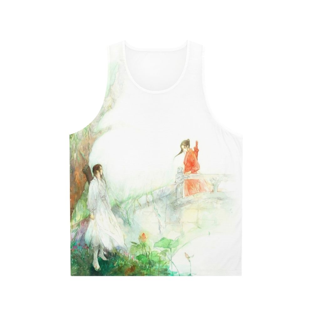 Love O2O Drama Unisex Tank Top featuring Wei Wei's Smile