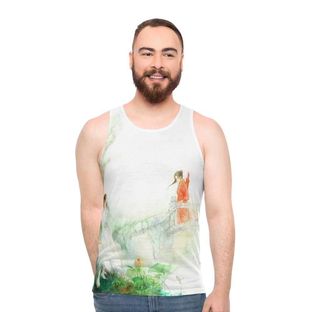Love O2O Drama Unisex Tank Top featuring Wei Wei's Smile