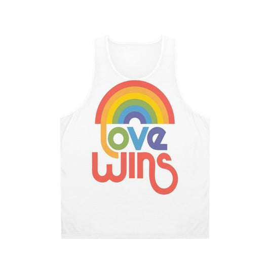 Unisex Love Wins Pride Tank Top