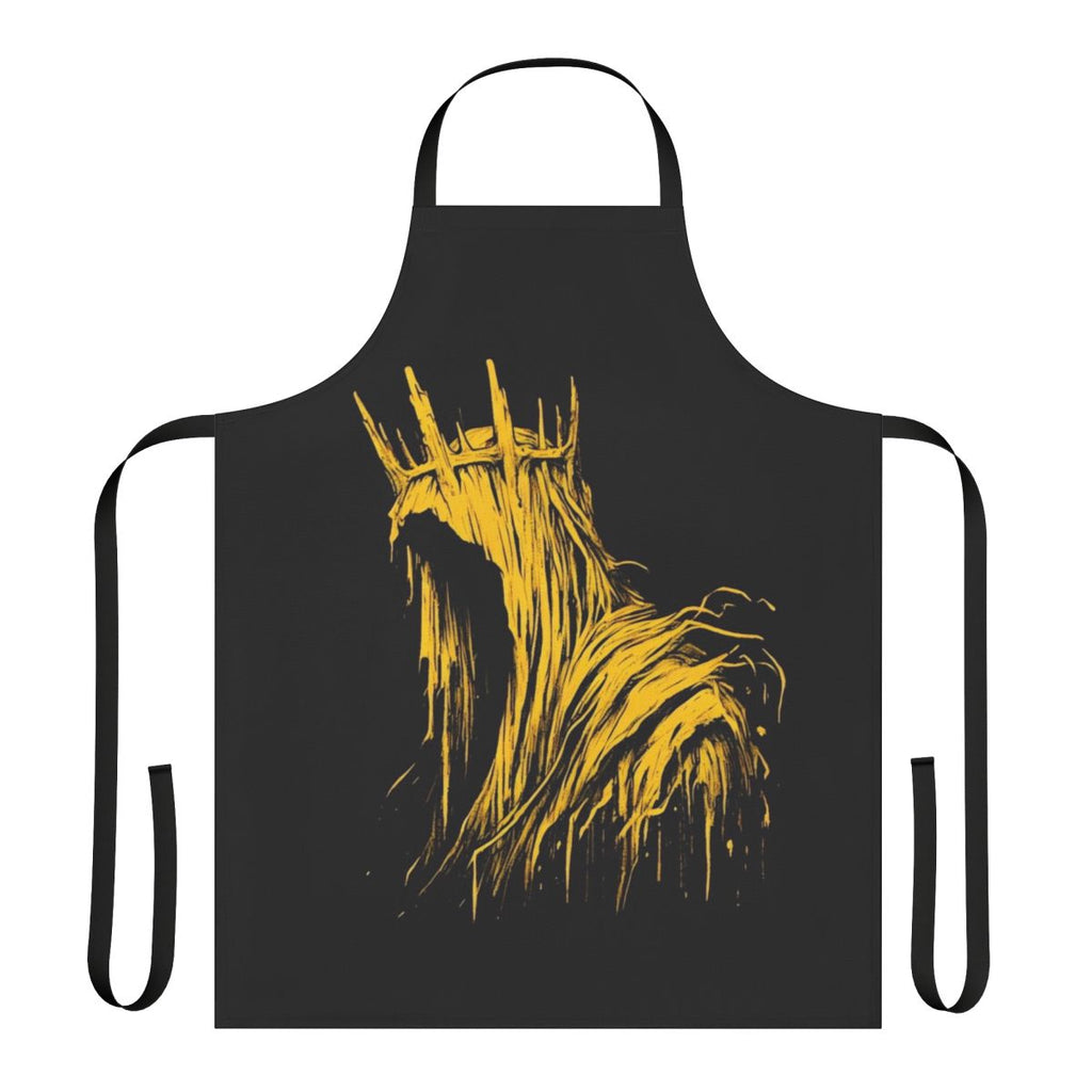 "Hastur the King in Yellow design on a high-quality apron"