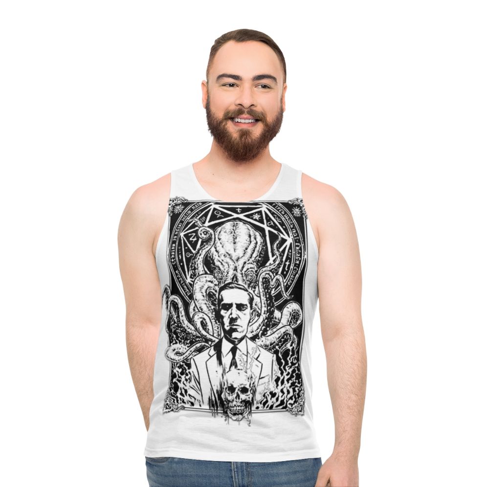 Lovecraft Unisex Horror Sci-Fi Tank Top
