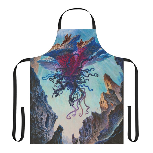 Eldrazi-themed apron, featuring the terrifying Emrakul, the Aeons Torn from Magic: The Gathering